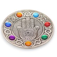 Държач за Тамянни Пръчици "7 Чакри" - Hamsa - 11.5см