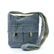 Natural Tones чанти с два джоба - Comp Denim - Среден