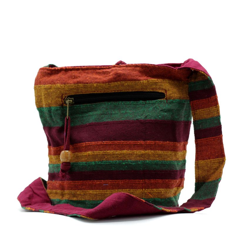 Nepal Sling Bag - Mountain Trek пясъчнокафяви и зелени