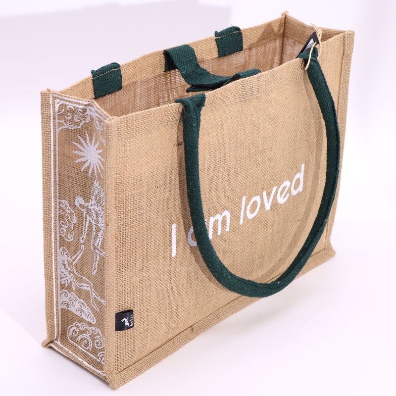 Hop Hare Jute Big Bag - Обичан съм