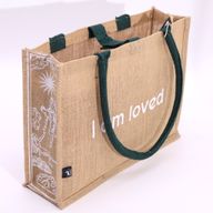 Hop Hare Jute Big Bag - Обичан съм