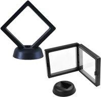 Голям 3D плаваща рамка мини дисплей стойка