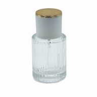 Флат Уайт - 30ml кръгла бутилка с ребра, спрей и капачка