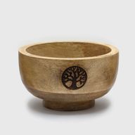 Малка Ритуална Купа - Поставка за Ароматни Конуси и Пръчици - 11x5,5см