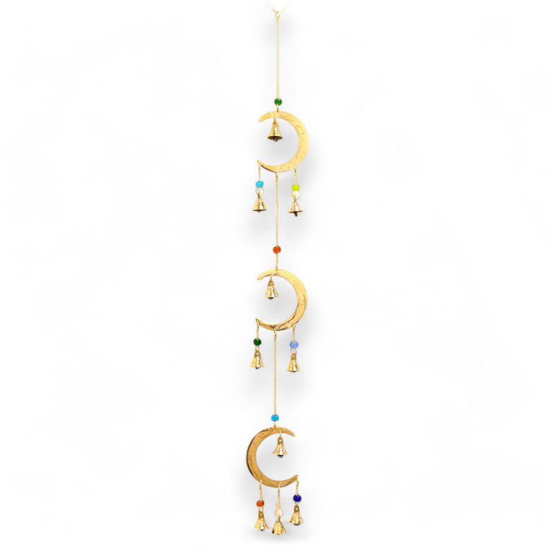 Индийски Вятърни Камбанки - Падаща Луна С 10 Звънчета