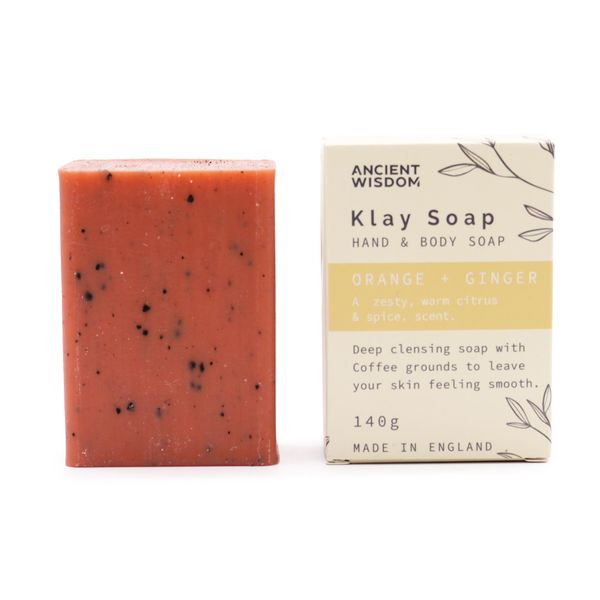 Био Сапун с Глина - Портокал и Джинджифил