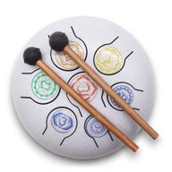 Метален Барабан Happy Drum 7 Чакри - 18 см