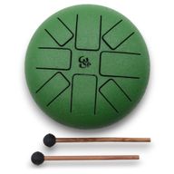 Метален Барабан Happy Drum Зелен Ом - 16 см
