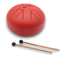Метален Барабан Happy Drum Червен Ом - 22x16 см