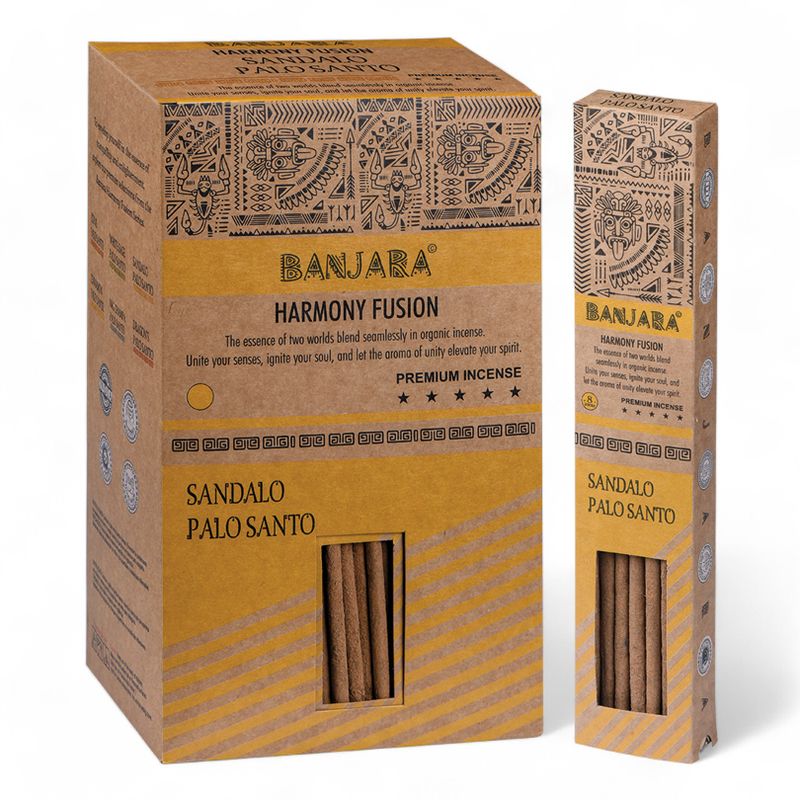 "Банджара" Дълги Пръчици от Дърво Пало Санто (Bursera Graveolens) - Сандалово Дърво