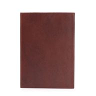 Средно тъмно кафяв дневник за бележки - 100 страници с редове - 18×13 см