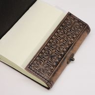 Хамса - езотеричен бележник - антично сиво - 200 страници  шевен ръб - 17.5x12.5x3 см