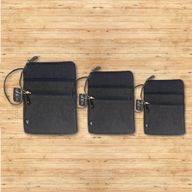 Stonewash  Голям калъф за лаптоп - графит - 30x40 см