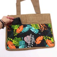 Пазарска чанта Tropical Market - (3 различни дизайна) - 40x30x9 см