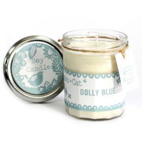 Свещ в бурканче за сладко - Dolly Blue
