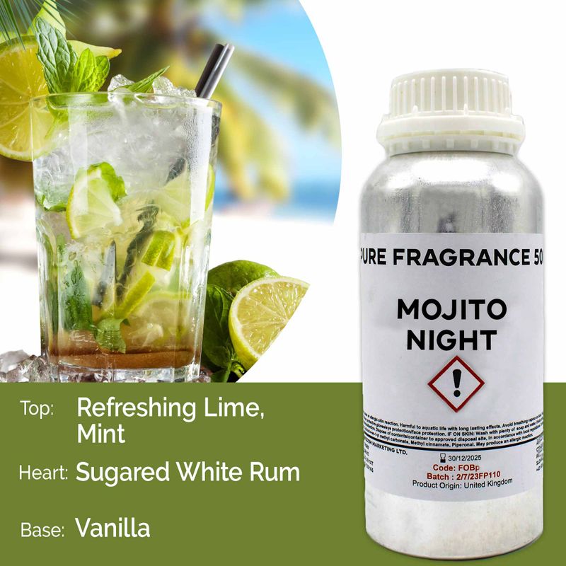 Mojito Night чисто ароматизирано масло - 500 мл