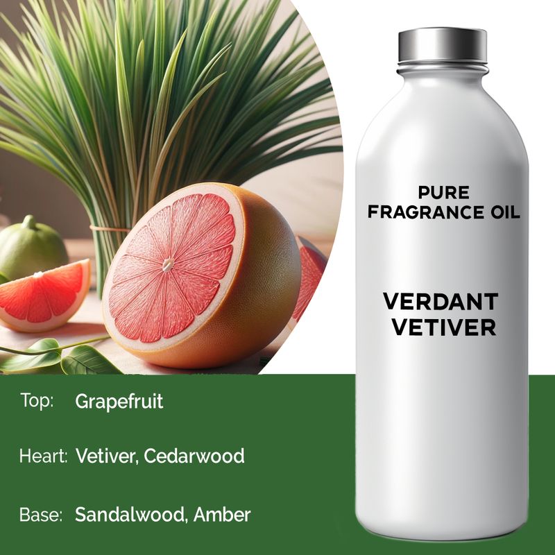 Verdant Vetiver чисто ароматизирано масло - 500ml
