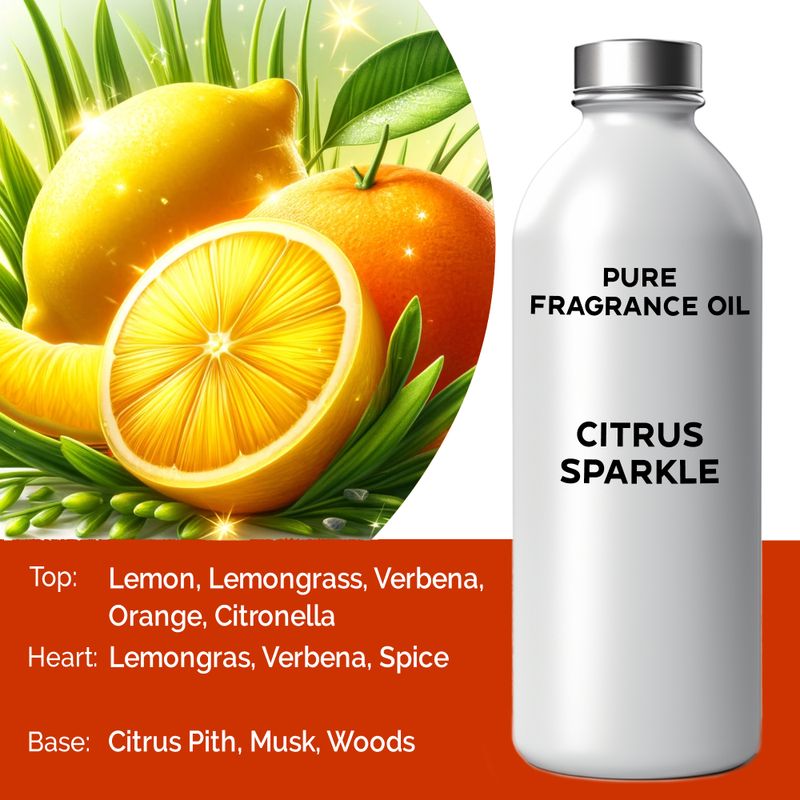 Citrus Sparkle чисто ароматно масло - 500 мл