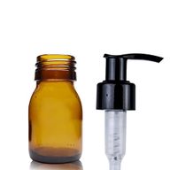 30ml янтарна стъклена бутилка за лекарства - Без капачка