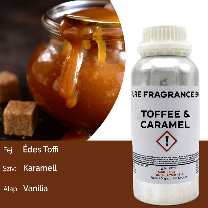 Toffee & Caramel чисто ароматно масло - 500 мл