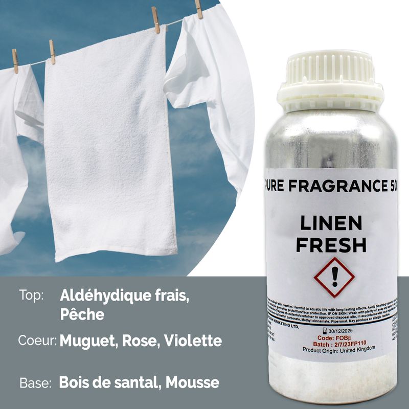 Linen Fresh чисто ароматно масло - 500 мл