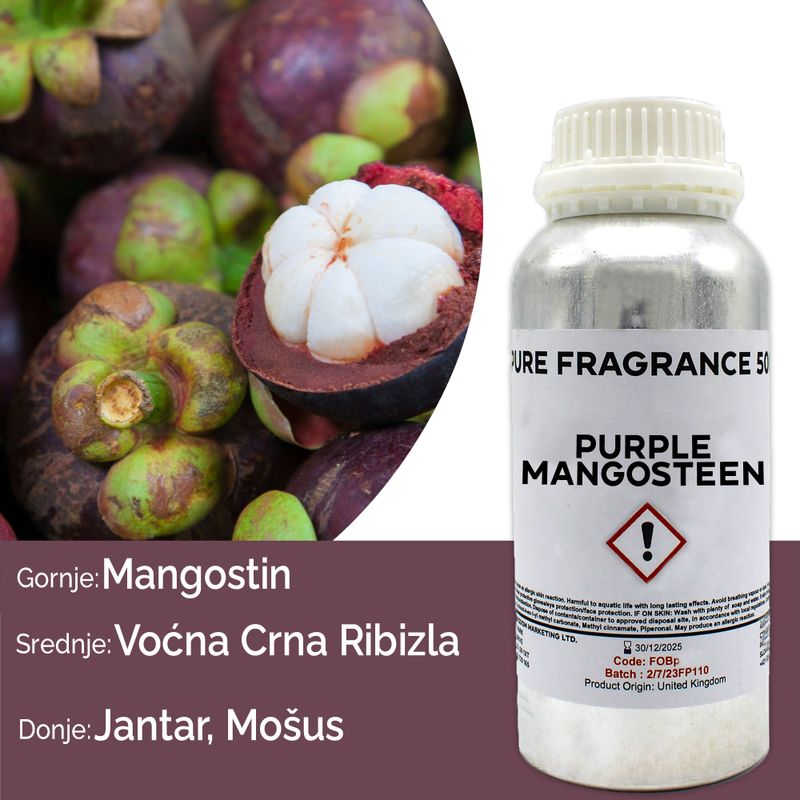 Purple Mangosteen Чисто ароматно масло - 500 мл