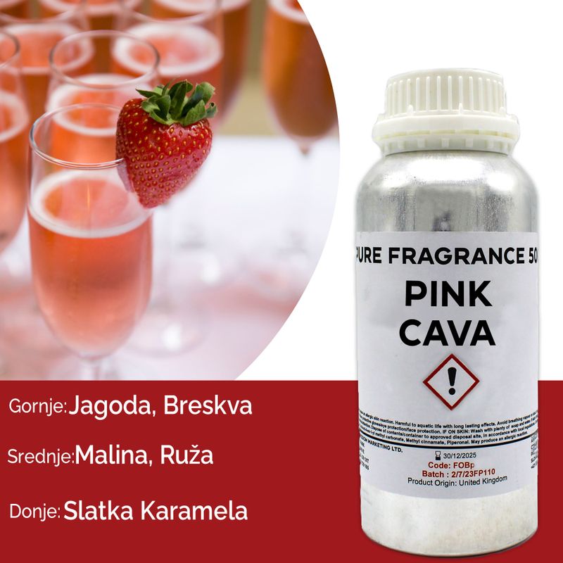 Pink Cava чисто ароматно масло - 500 мл.