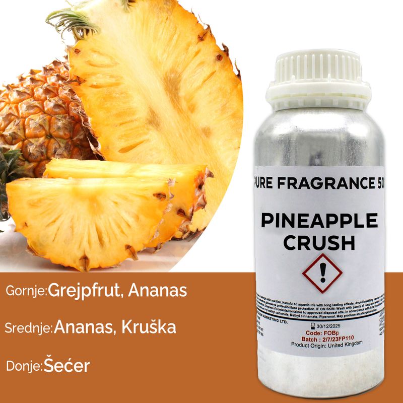 Pineapple Crush Чисто ароматично масло - 500 мл