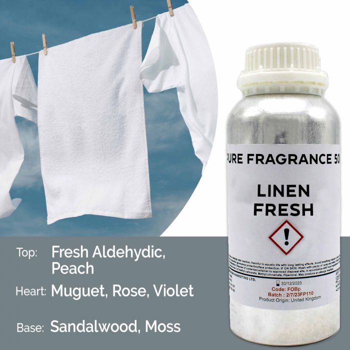 Linen Fresh чисто ароматно масло - 500 мл