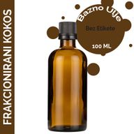 Небрандирано Био (базово) Масло от Фракциониран Кокос - 100мл