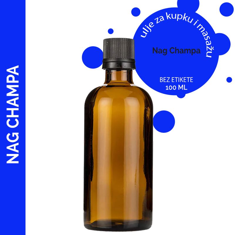 Небрандирано Масажно Масло "Nag Champa" - 100мл