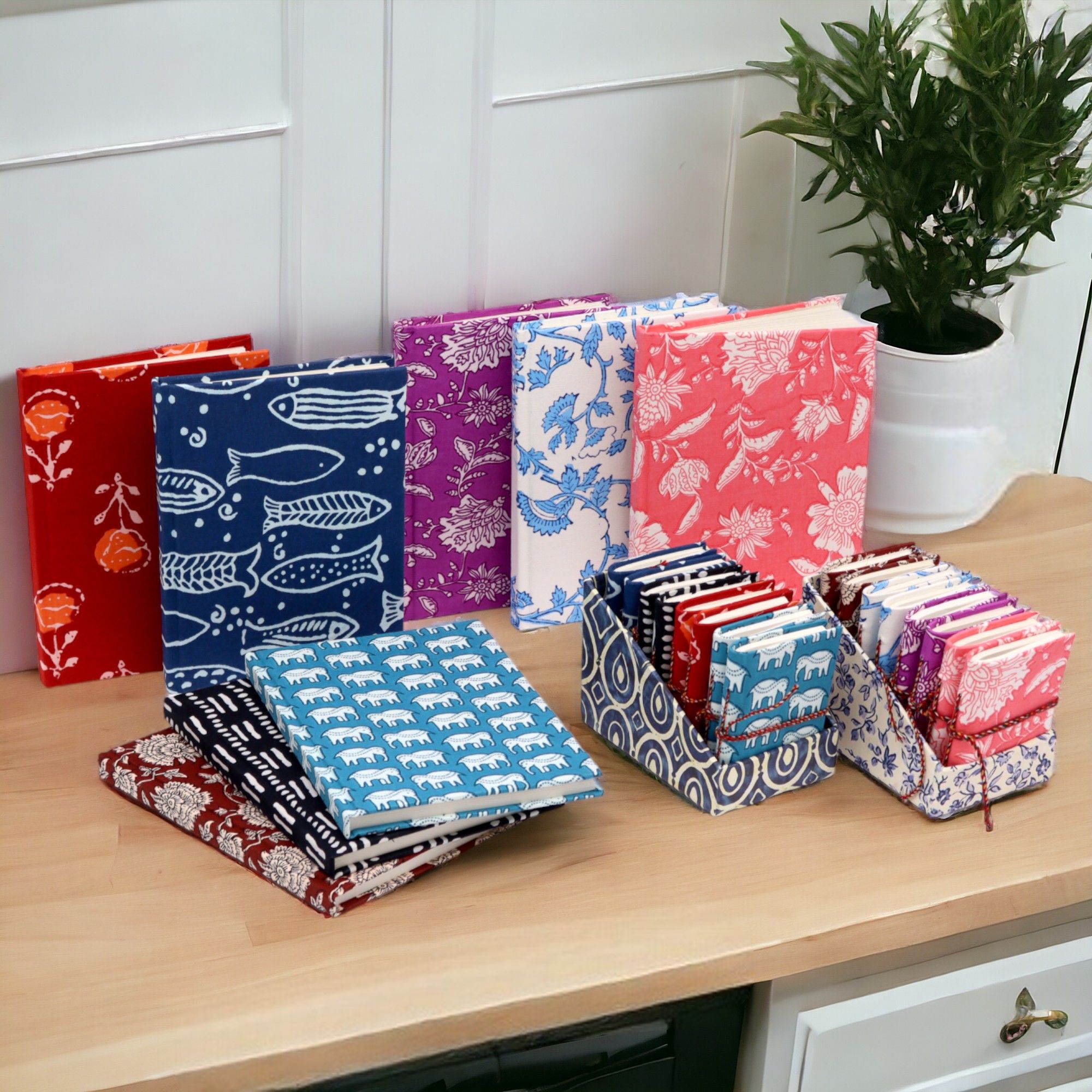 Ръчно Изработени Памучни Тефтери