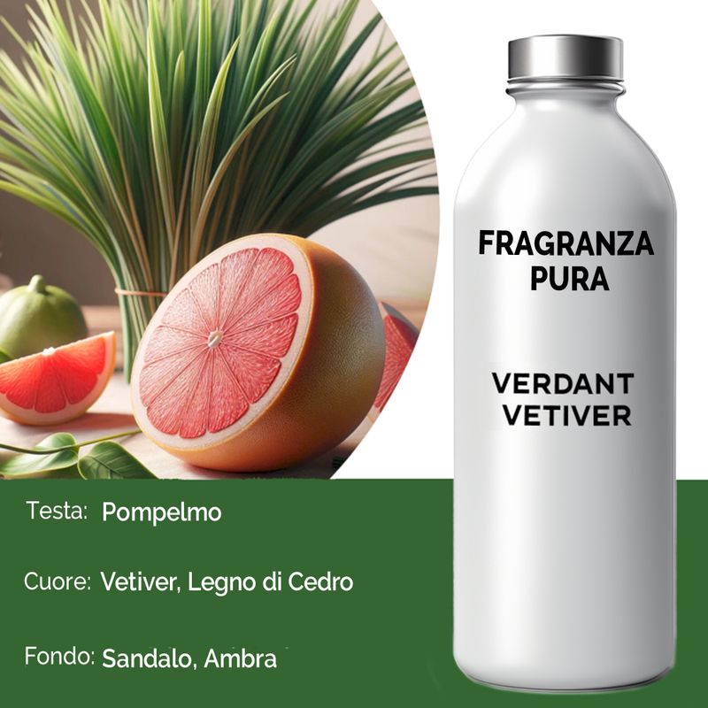 Verdant Vetiver чисто ароматизирано масло - 500ml