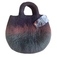 Филцована чанта „Градината на феите“ - 35x27 см
