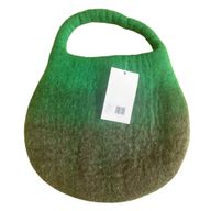 Воднофилцована чанта-пчела - една дръжка с магнит - градински зелени