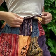 Nomad Sari - гъбени панталони - оранжеви нюанси S/M