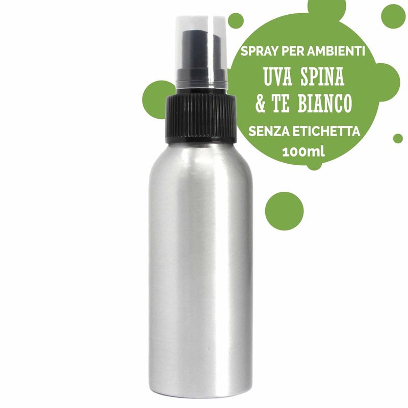 100ml спрей за стая - къпина и бял чай - Бял етикет