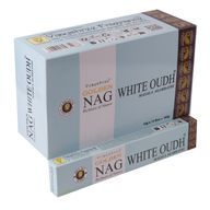15гр - Храмови Ароматизиращи Пръчици "Golden Nag" - Тамян "Бял Уд"