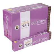 15гр - Храмови Ароматизиращи Пръчици "Golden Nag" - Тамян "Йога Лечение"