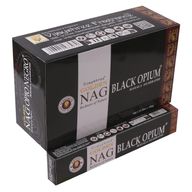 15гр - Храмови Ароматизиращи Пръчици "Golden Nag" - Тамян "Черен Опиум"