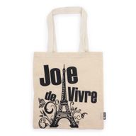Памучна Еко Чанта Joie De Vivre 40x36см (4 унции)