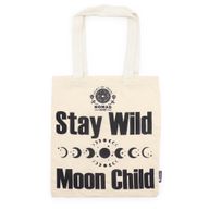 Памучна Еко Чанта Stay Wild, Moon Child 40x36см (4 унции)