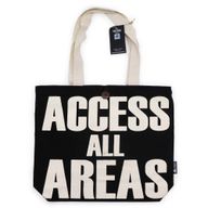 Класическа Еко Чанта Access All Areas, Черна 10 унции