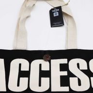 Класическа Еко Чанта Access All Areas, Черна 10 унции
