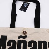 Класическа Памучна Чанта Mañana Mañana 36x43x10см (10 унции)