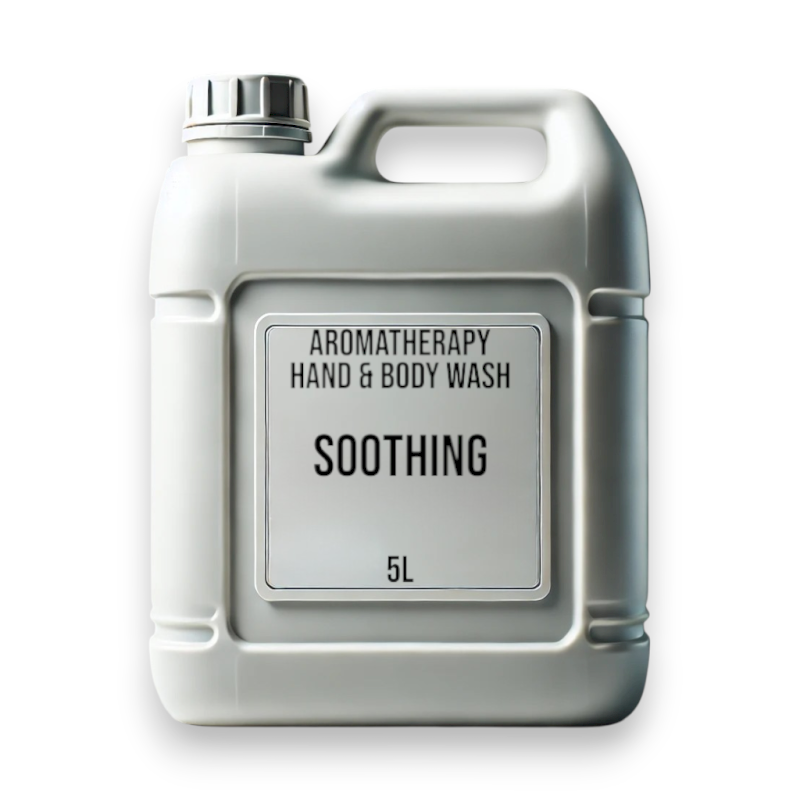 Небрандиран Душ Гел и Течен Сапун за Ръце и Тяло - 5 литра - Мандарина и Джинджифил