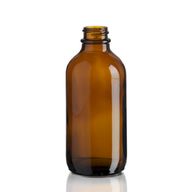 230 ml янтарна стъклена бутилка Бостън