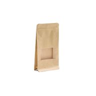 Kraft Squat торби с прозорец - 12х22 см