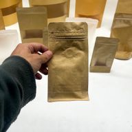 Малък пакет за кафе с ароматен вентил - 9x18 см (125 г)