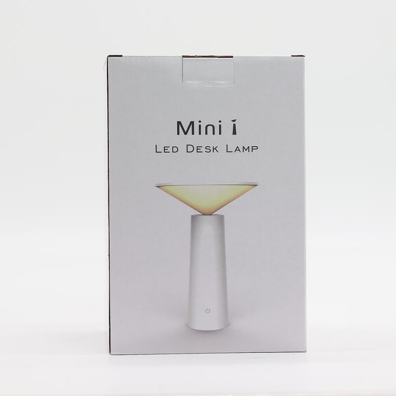 Черна Тъч Лампа Гъба С Декоративна Светлина (2000 mAh)
